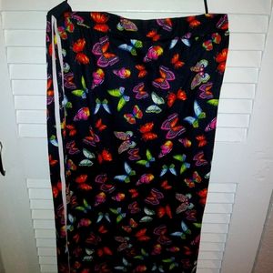 Long Beautiful Butterfly Skirt